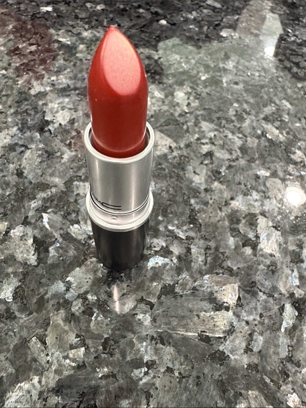 MAC Cosmetics red lipstick